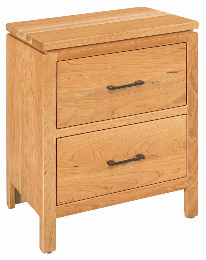 Maverick 2 Drawer Nightstand - Baconco