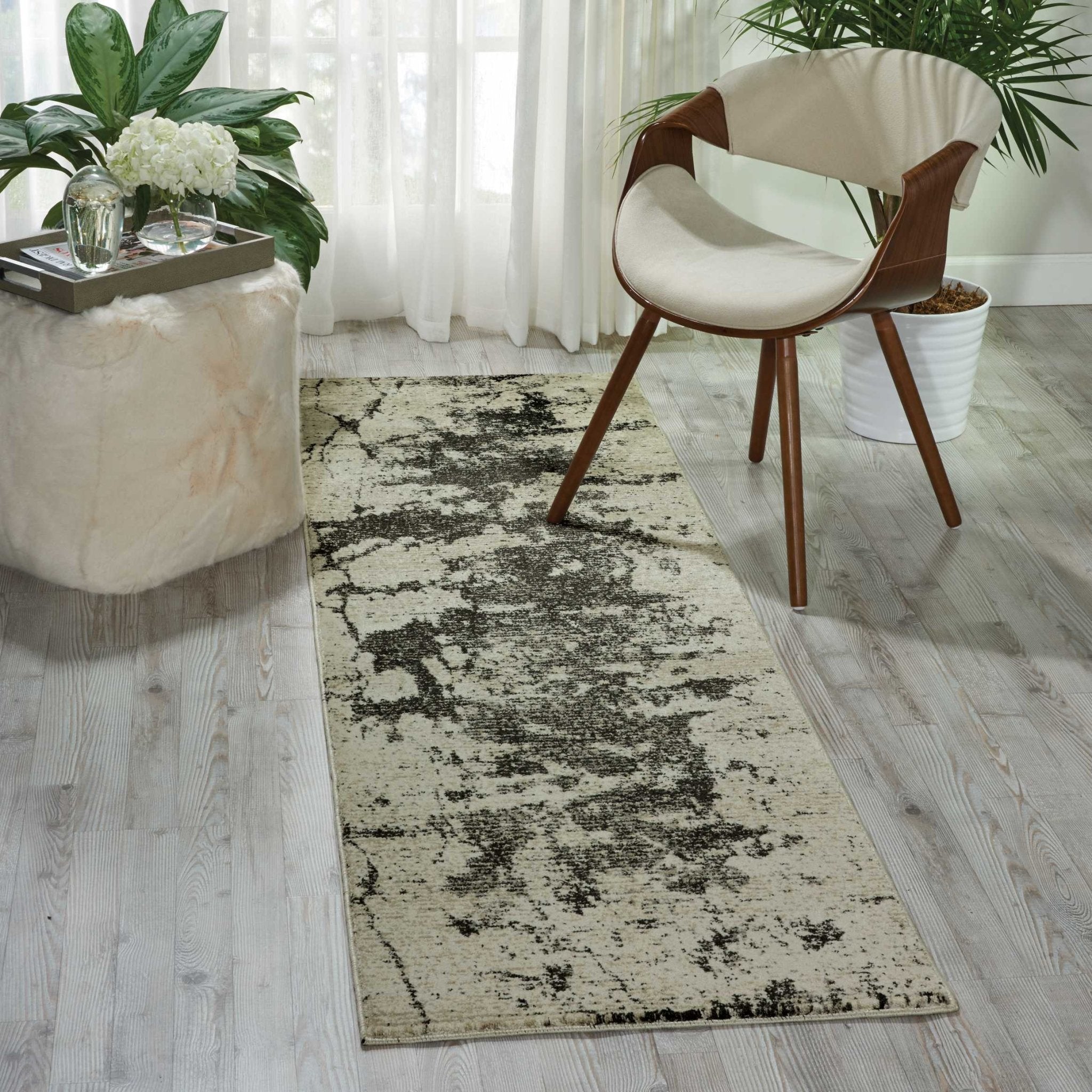 Maxell MAE07 Ivory/Grey Rug - Baconco