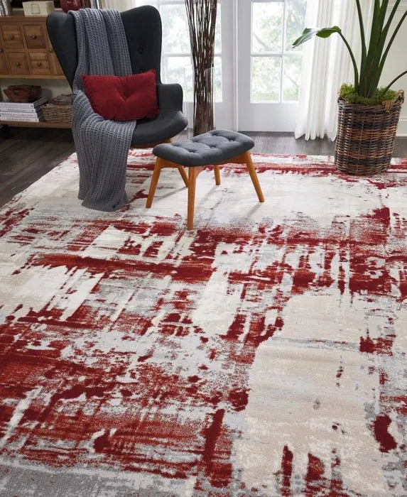 Maxell MAE14 Ivory/Red Rug - Baconco