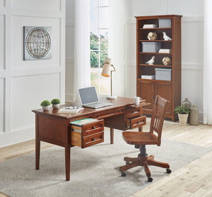 McKenzie 4 Drawer Desk - Baconco