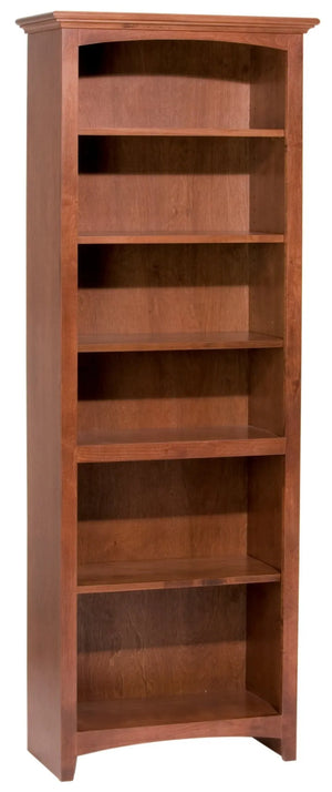 McKenzie Custom 24"W Alder Bookcases - Baconco