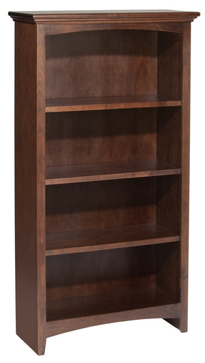 McKenzie Custom 24"W Alder Bookcases - Baconco