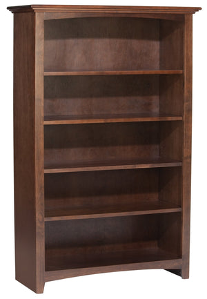 McKenzie Custom 36"W Alder Bookcase - Baconco