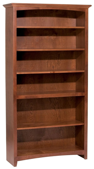 McKenzie Custom 36"W Alder Bookcase - Baconco