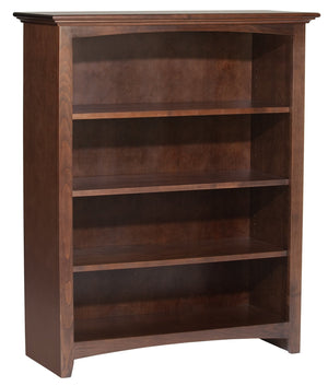 McKenzie Custom 36"W Alder Bookcase - Baconco