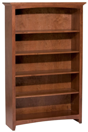 McKenzie Custom 36"W Alder Bookcase - Baconco