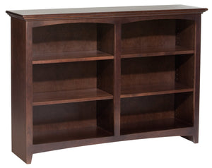 McKenzie Custom 48"W Alder Bookcase - Baconco