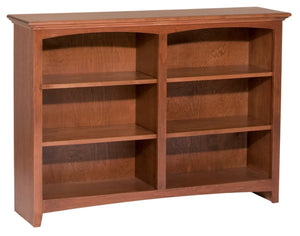 McKenzie Custom 48"W Alder Bookcase - Baconco