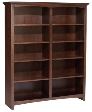 McKenzie Custom 48"W Alder Bookcase - Baconco