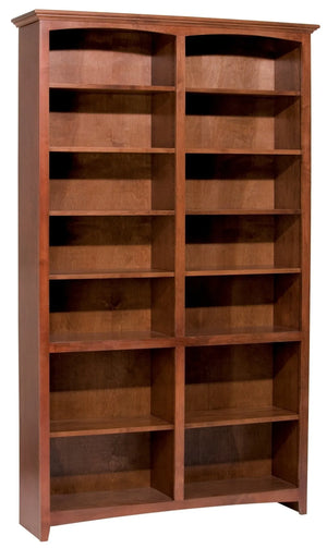 McKenzie Custom 48"W Alder Bookcase - Baconco