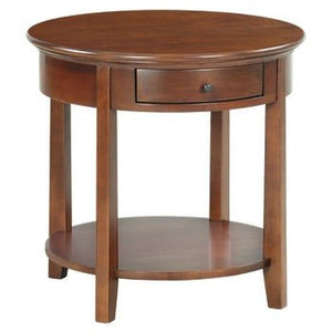 McKenzie Round End Table - Baconco