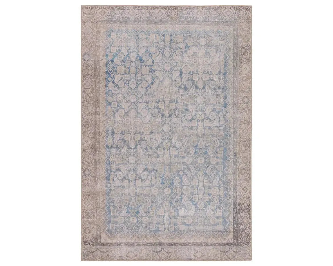 Medea MDE01 Blue/Grey Rug - Baconco