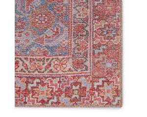 Medea MDE03 Blue/Red Rug - Baconco