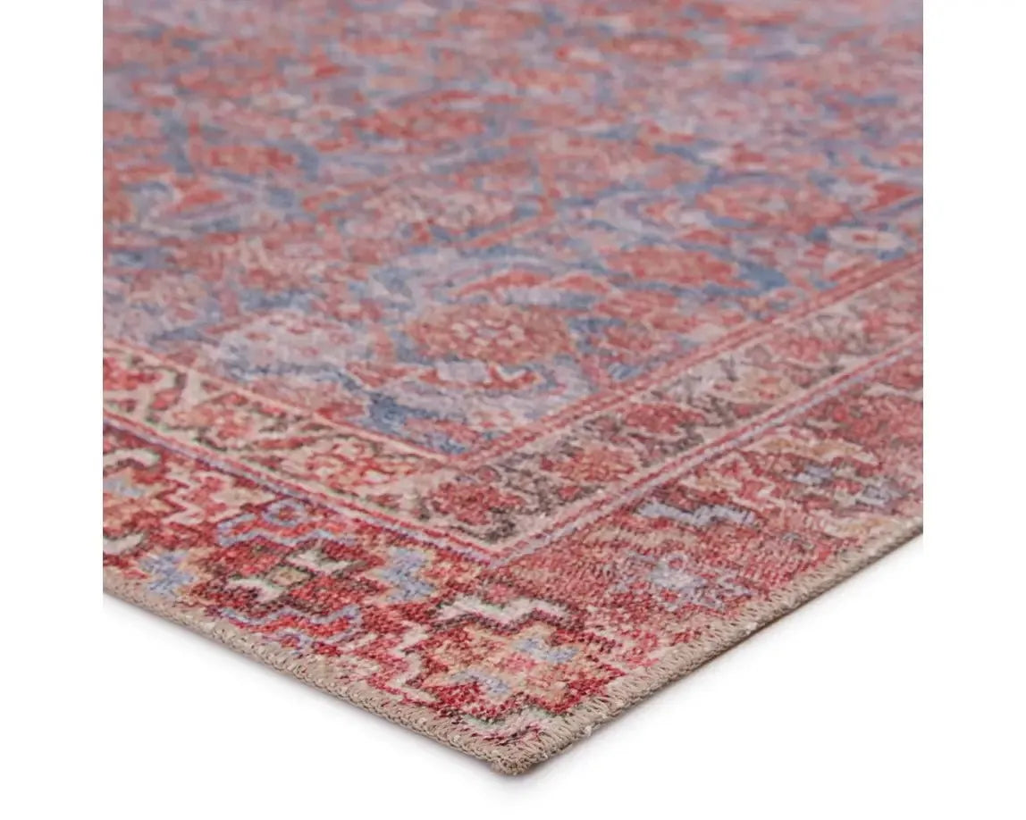 Medea MDE03 Blue/Red Rug - Baconco