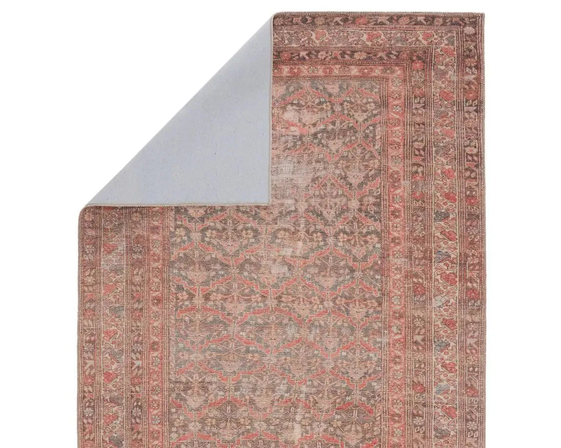 Medea MDE04 Warm Brown/Grey Rug - Baconco