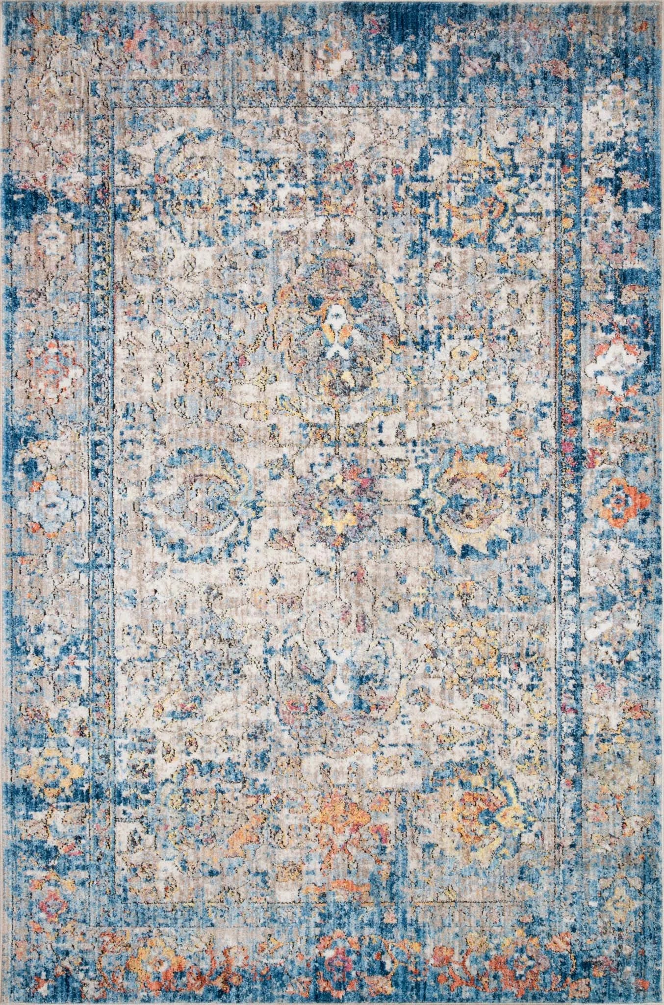 Medusa MED-04 Blue/Multi Rug - Baconco