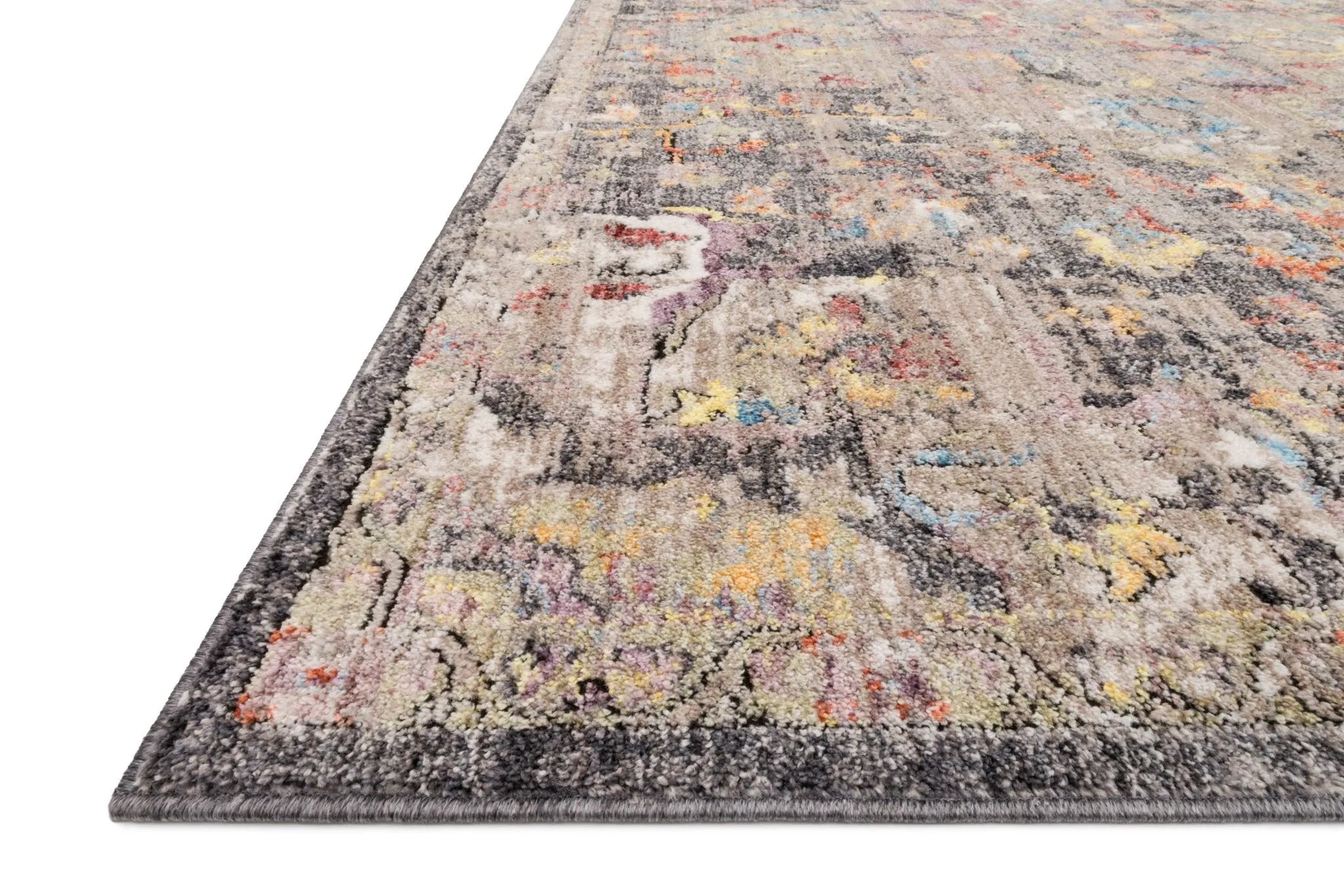 Medusa MED-06 Charcoal/Fiesta Rug - Baconco