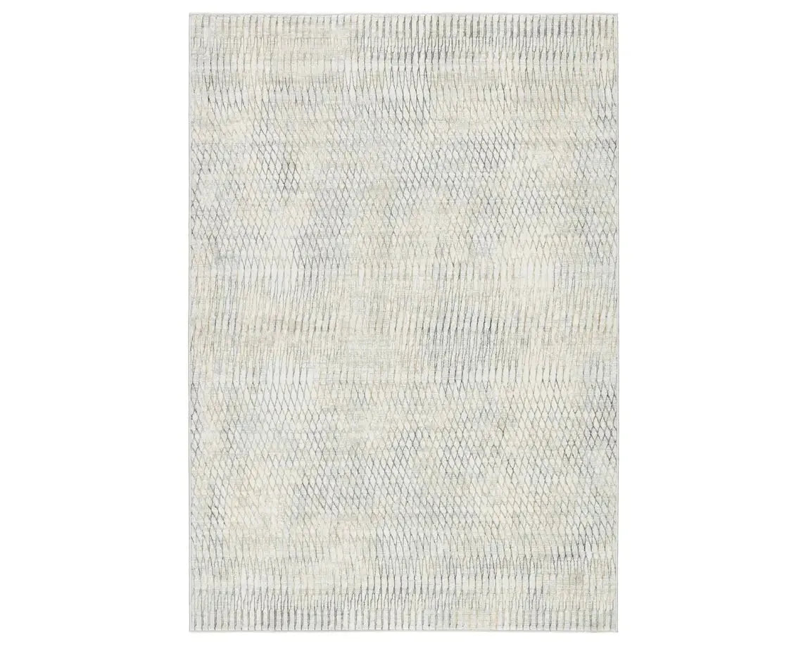 Melo MEL02 Grey/Light Blue Rug - Baconco