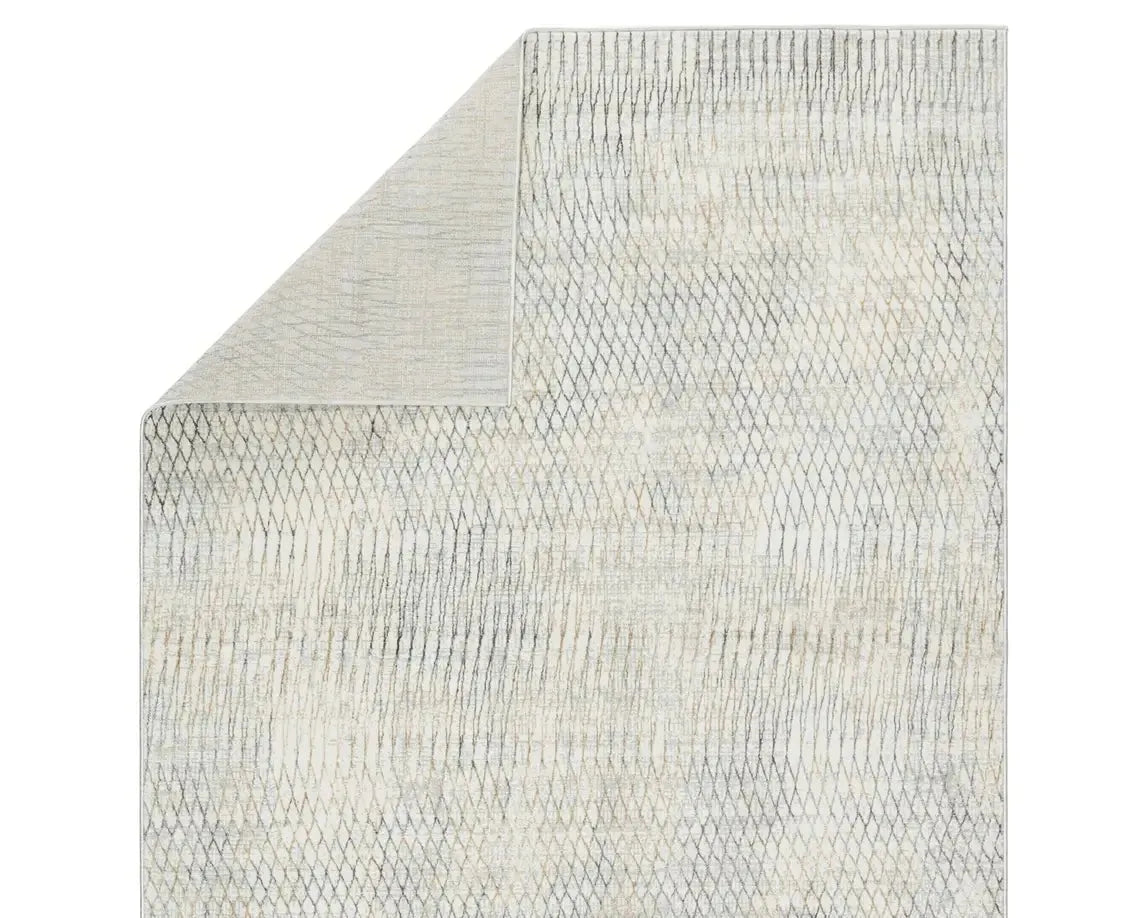 Melo MEL02 Grey/Light Blue Rug - Baconco