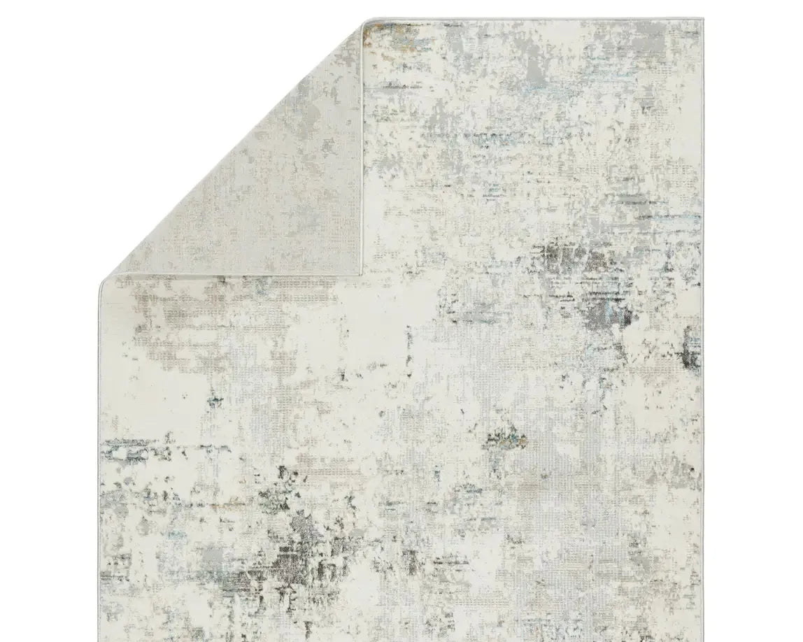 Melo MEL07 Light Grey/Light Blue Rug - Baconco