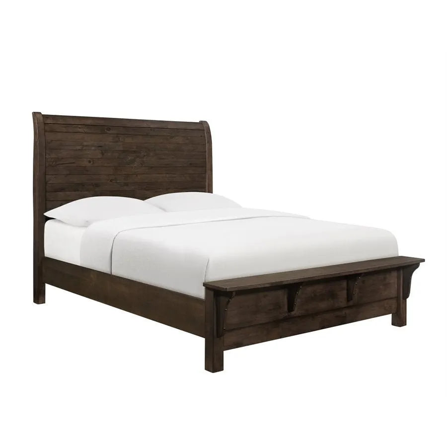 Memphis Sleigh Bed - Baconco