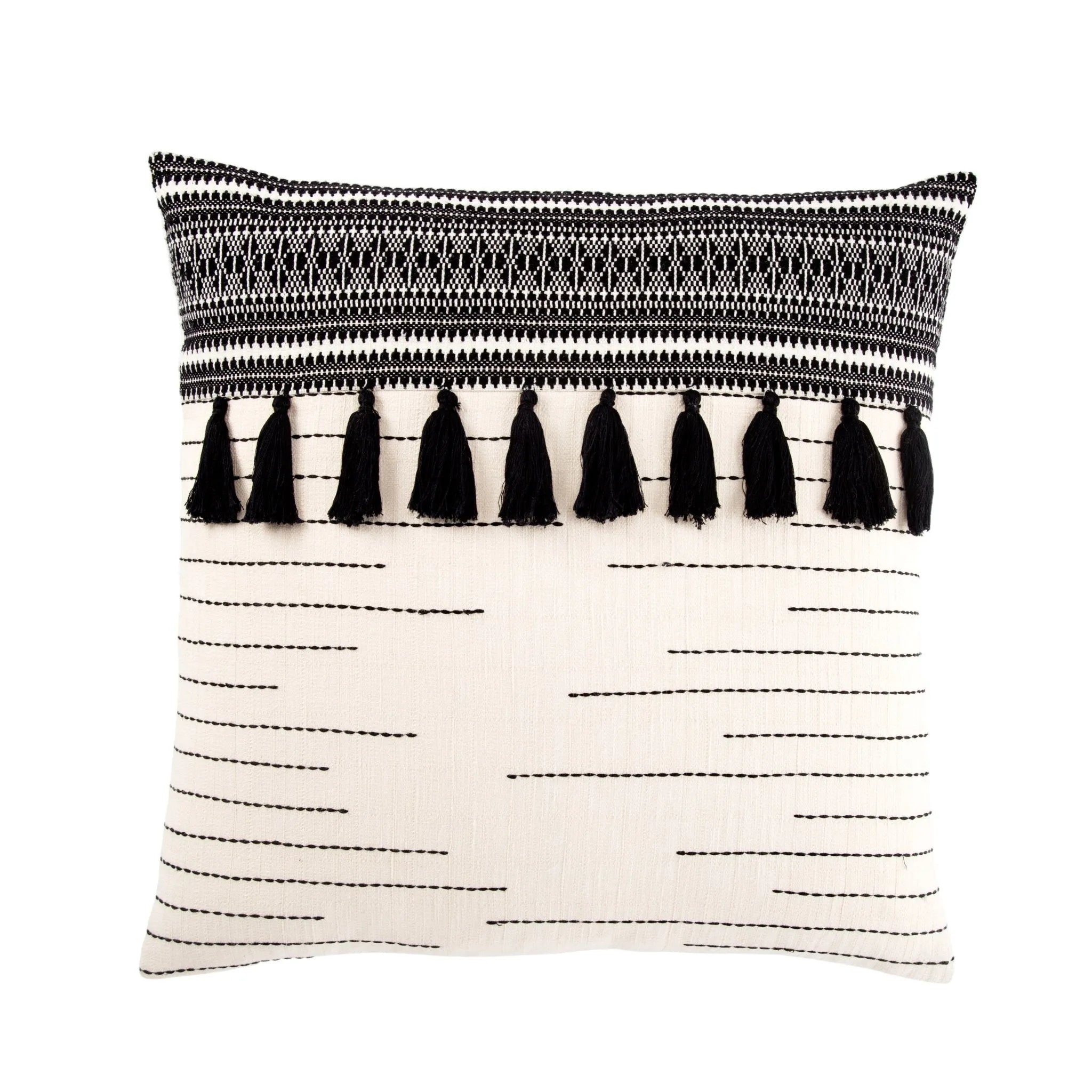 Mercado Mco04 Palace Black/Ivory Pillow - Baconco