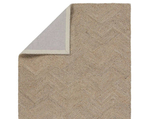 Mercia MRC03 Tan/Grey Rug - Baconco