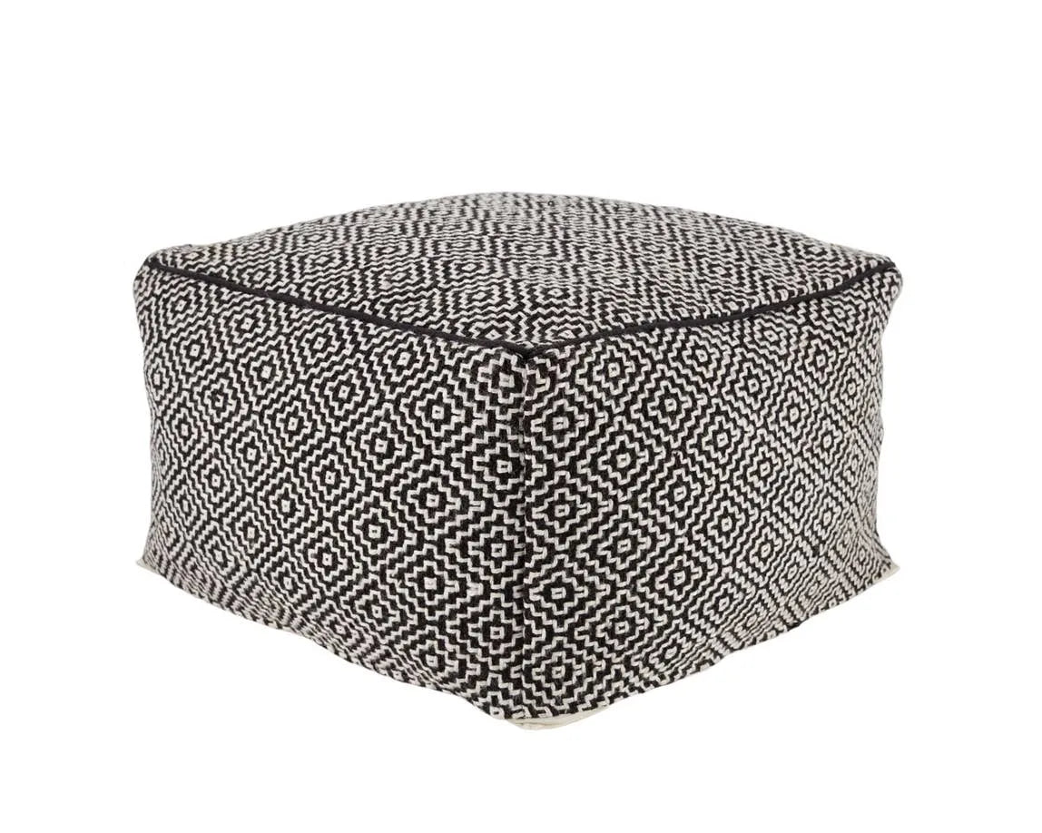 Merida MRD01 Black/White Pouf - Baconco