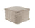 Merida MRD04 Taupe/White Pouf - Baconco