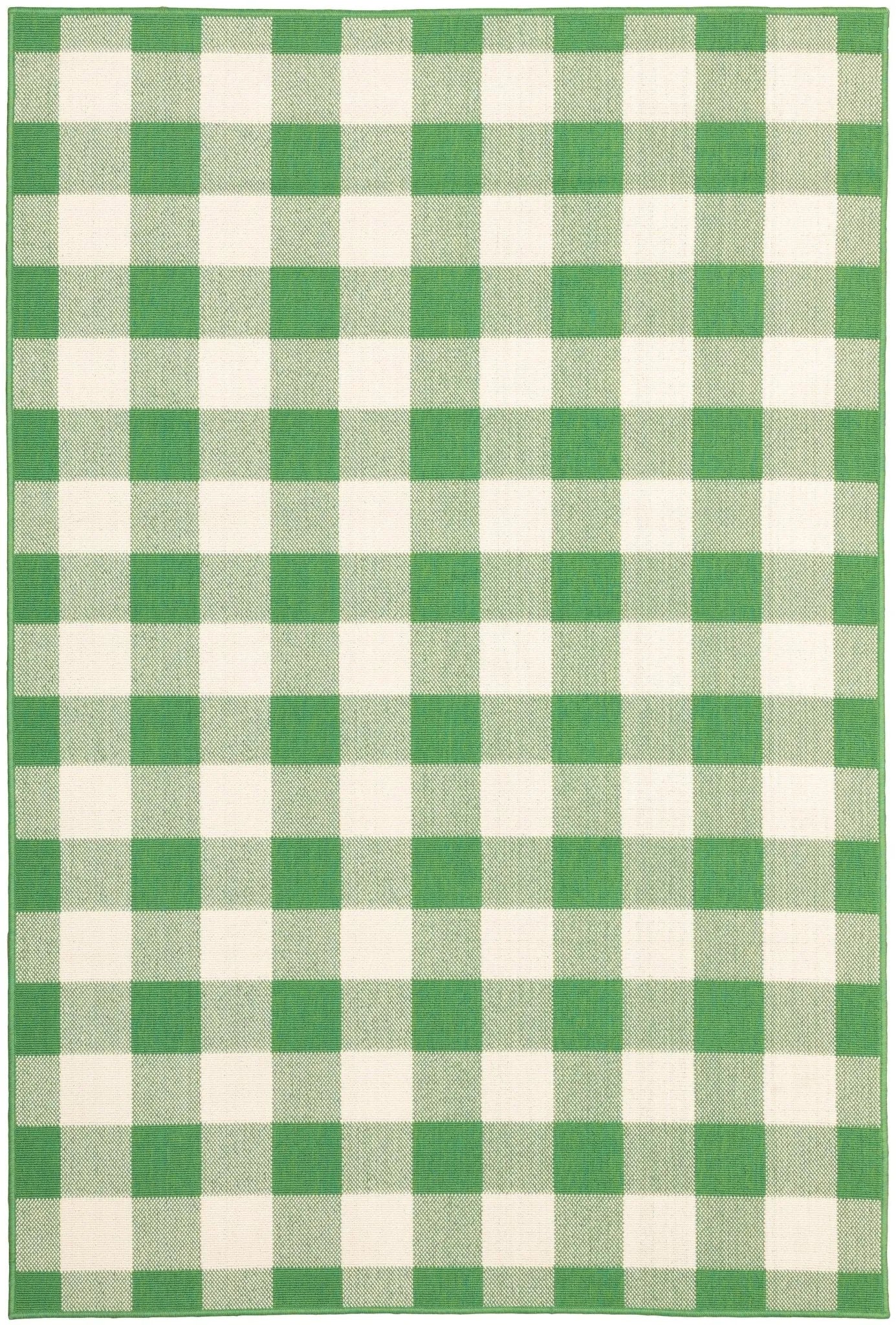 Meridian 2598G Green/Ivory Rug - Baconco