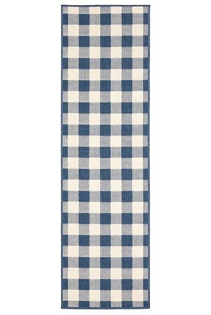 Meridian 2598V Blue/Ivory Rug - Baconco