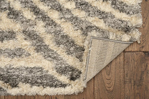 Merino 6715 Charcoal Waves Rug - Baconco