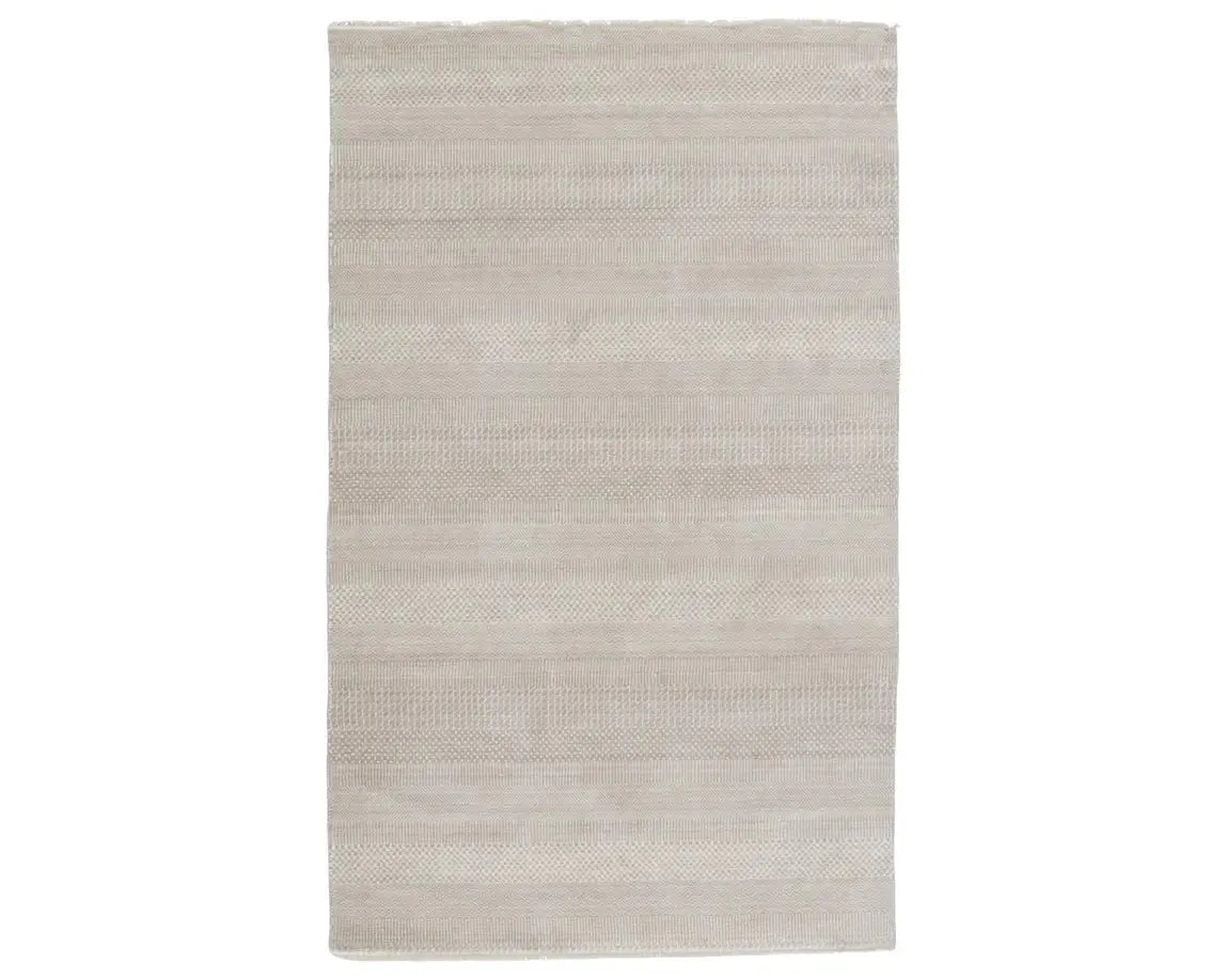 Merritt MER01 Light Grey/Ivory Rug - Baconco