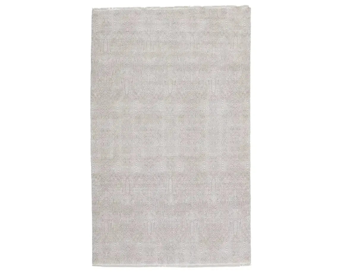 Merritt MER05 Light Grey/Ivory Rug - Baconco