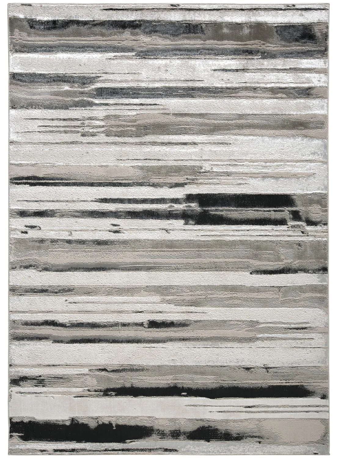 Micah 3049F Silver/Gray Rug - Baconco