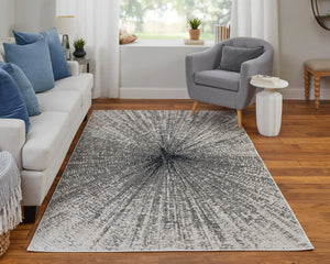 Micah 69439LTF Ivory/Grey Rug - Baconco