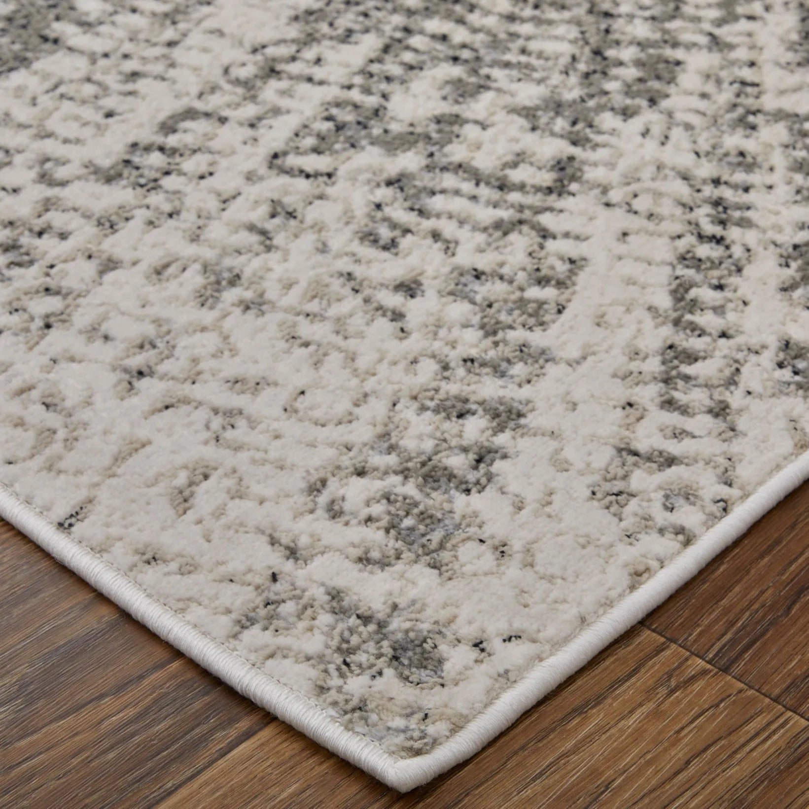 Micah 69439LTF Ivory/Grey Rug - Baconco