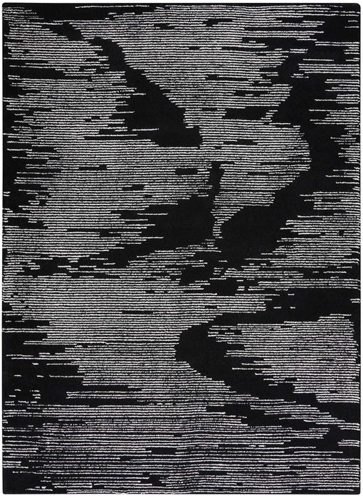 Michael Amini MA30 Star SMR02 Black/Ivory Rug - Baconco