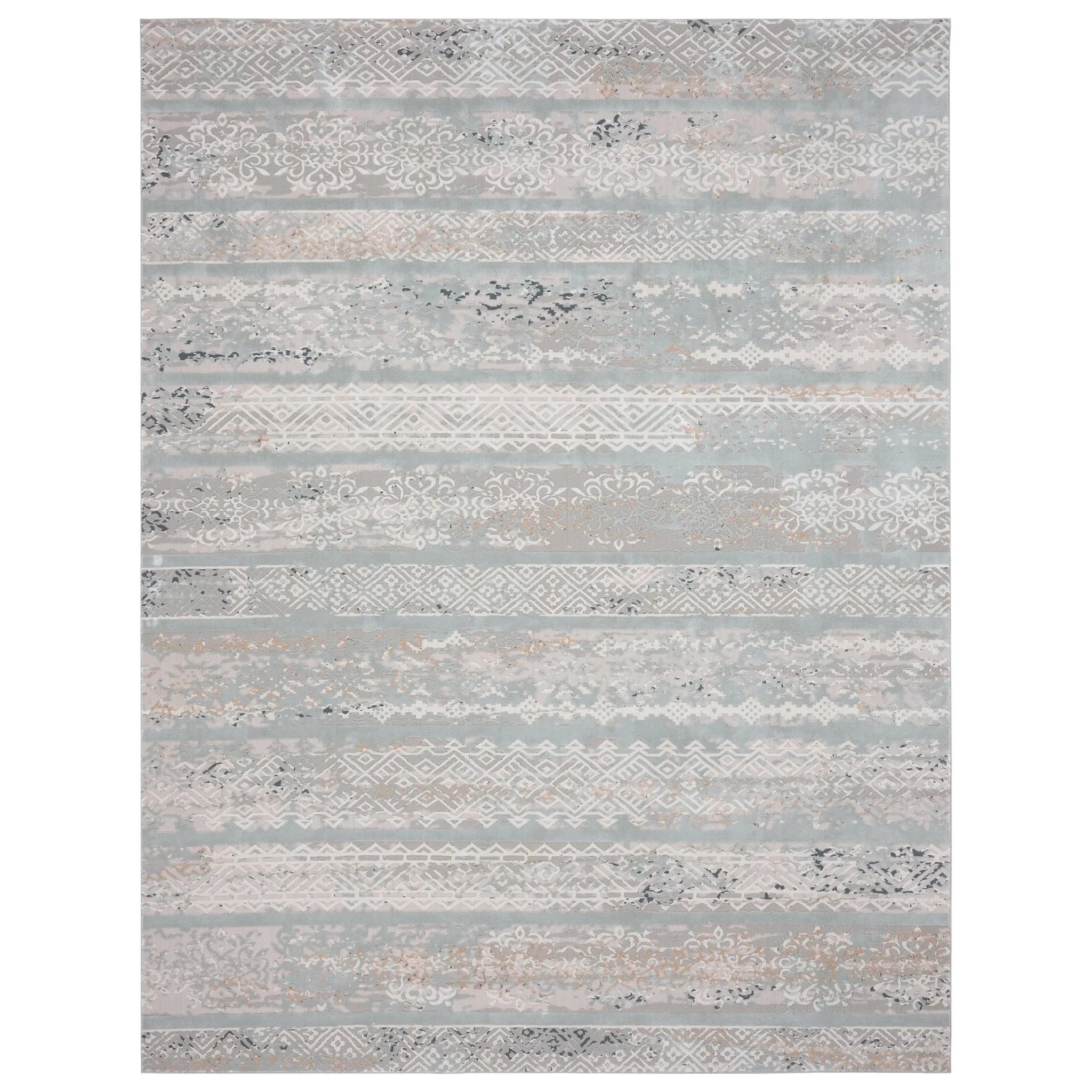 Michelle 81636HMC Harbor Mist/Coconut Milk Rug - Baconco