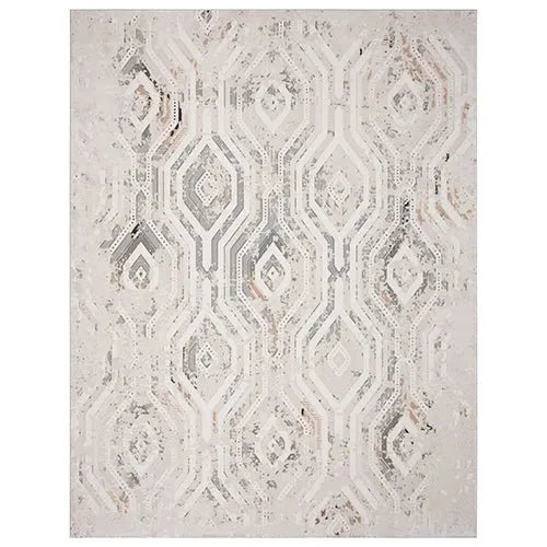 Michelle 81640CGR Coconut Milk/Grey Rug - Baconco