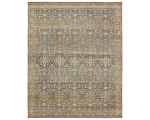 Mihret MIH06 Grey/Yellow Rug - Baconco