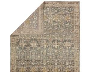 Mihret MIH06 Grey/Yellow Rug - Baconco