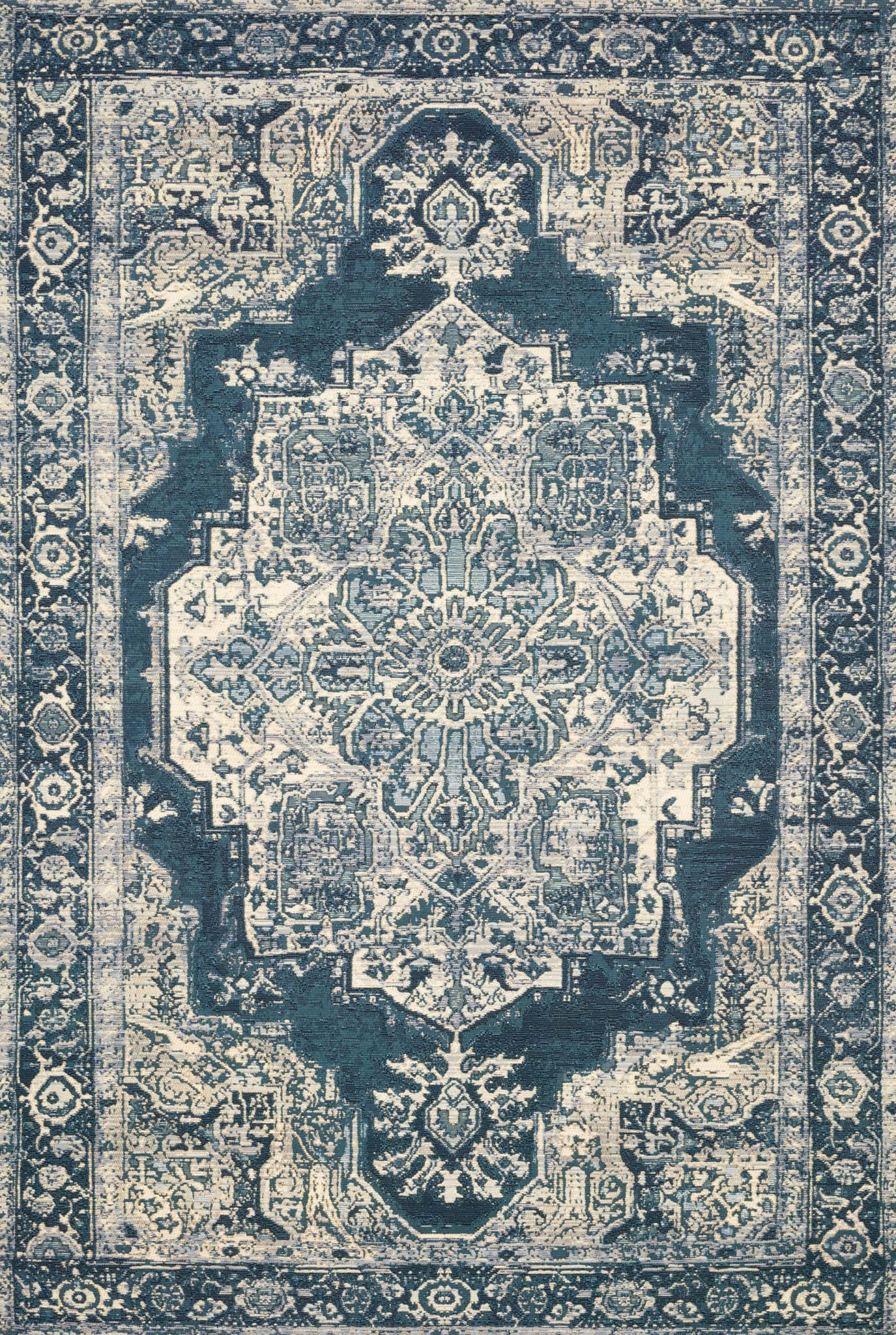 Mika MIK-01 Dk Blue/Dk Blue Rug - Baconco