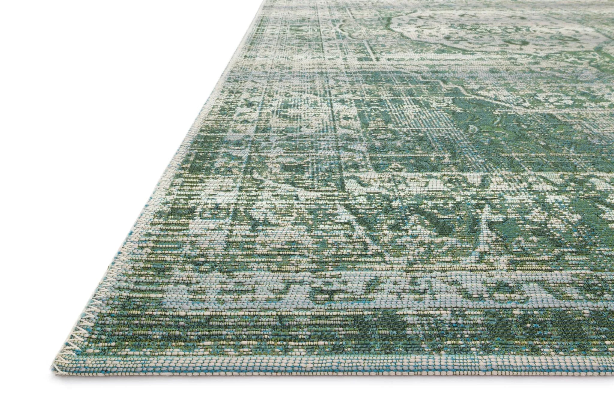 Mika MIK-06 Green/Mist Rug - Baconco