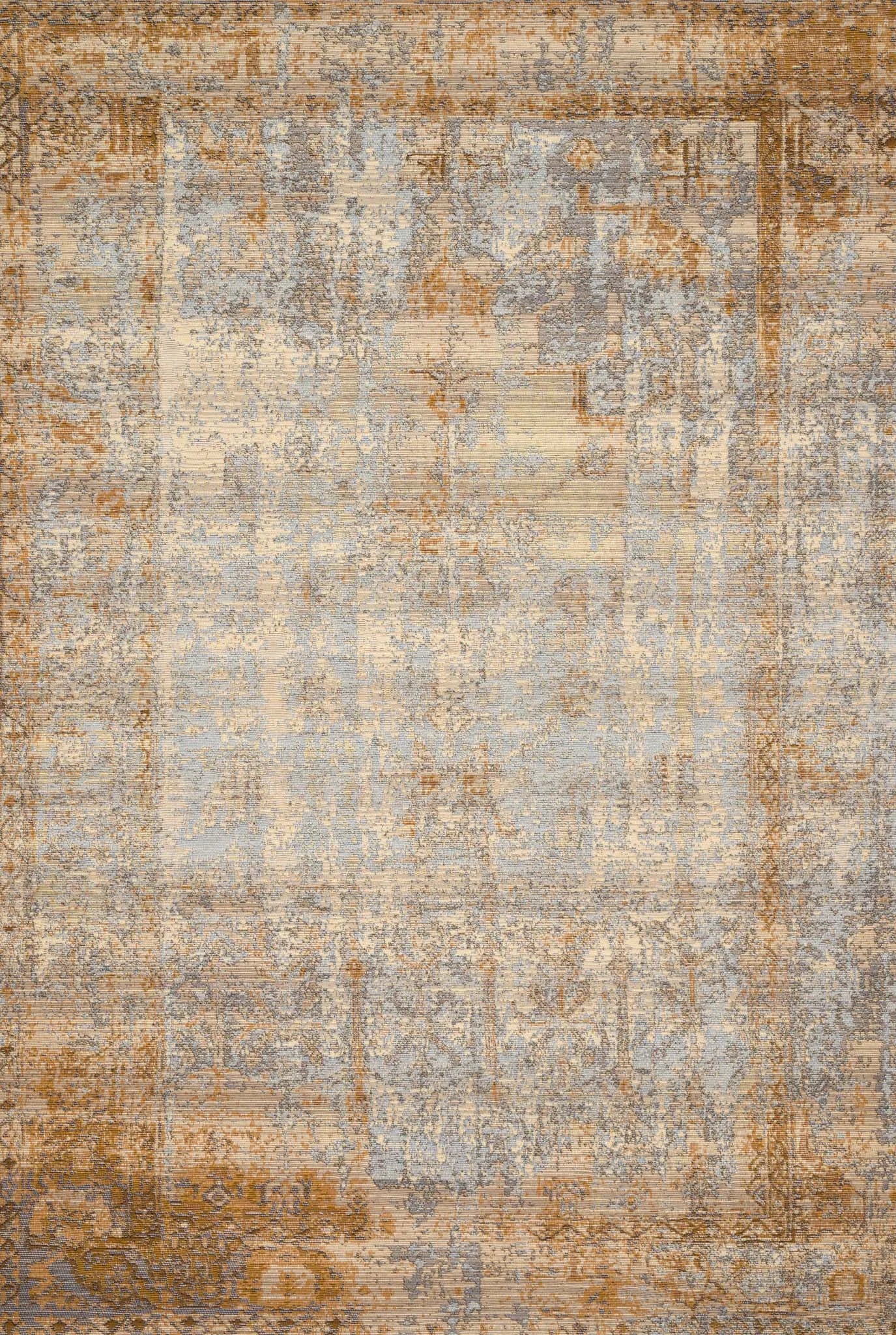 Mika MIK-11 Ant. Ivory/Copper Rug - Baconco