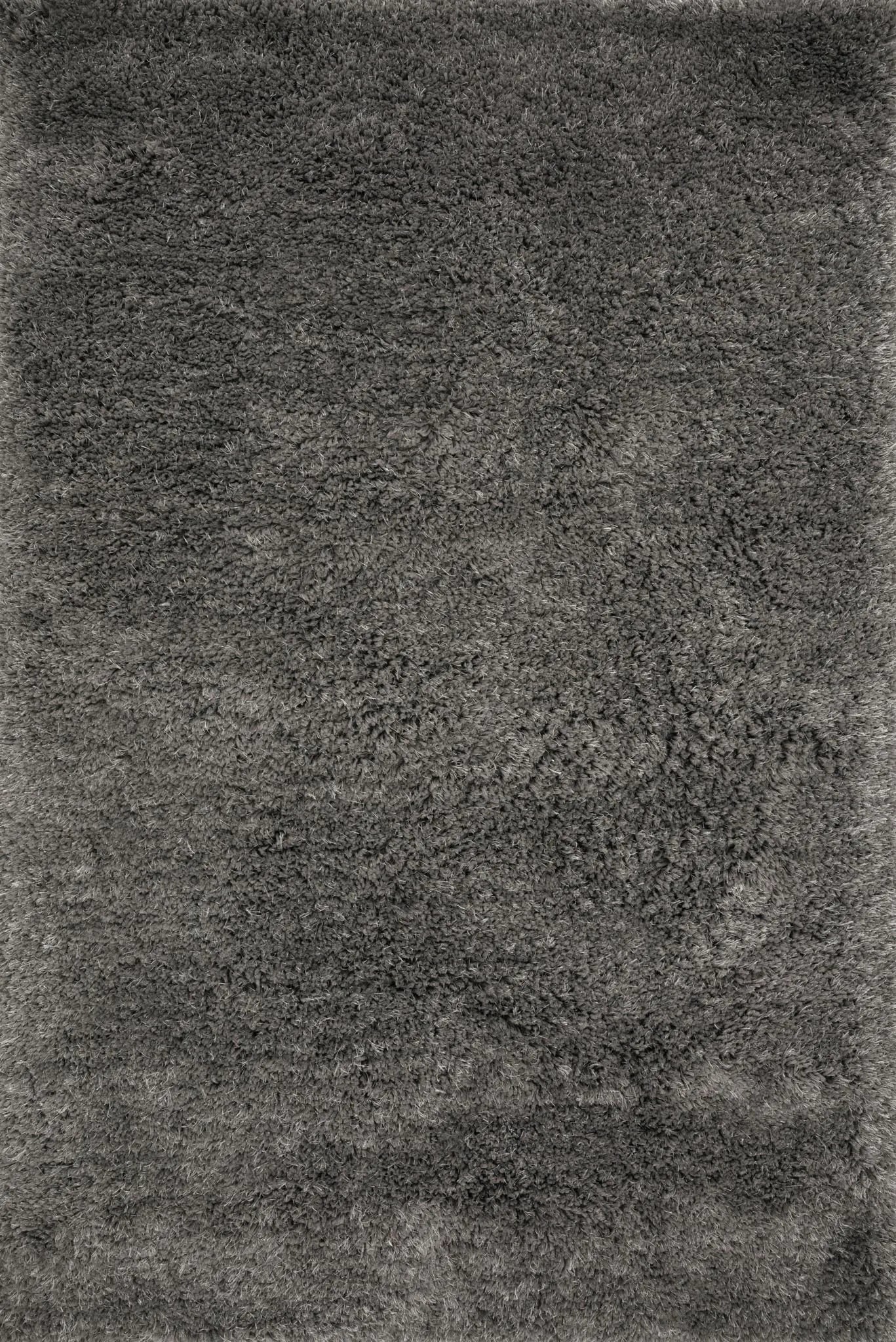 Mila Shag MIL-01 Charcoal Rug - Baconco