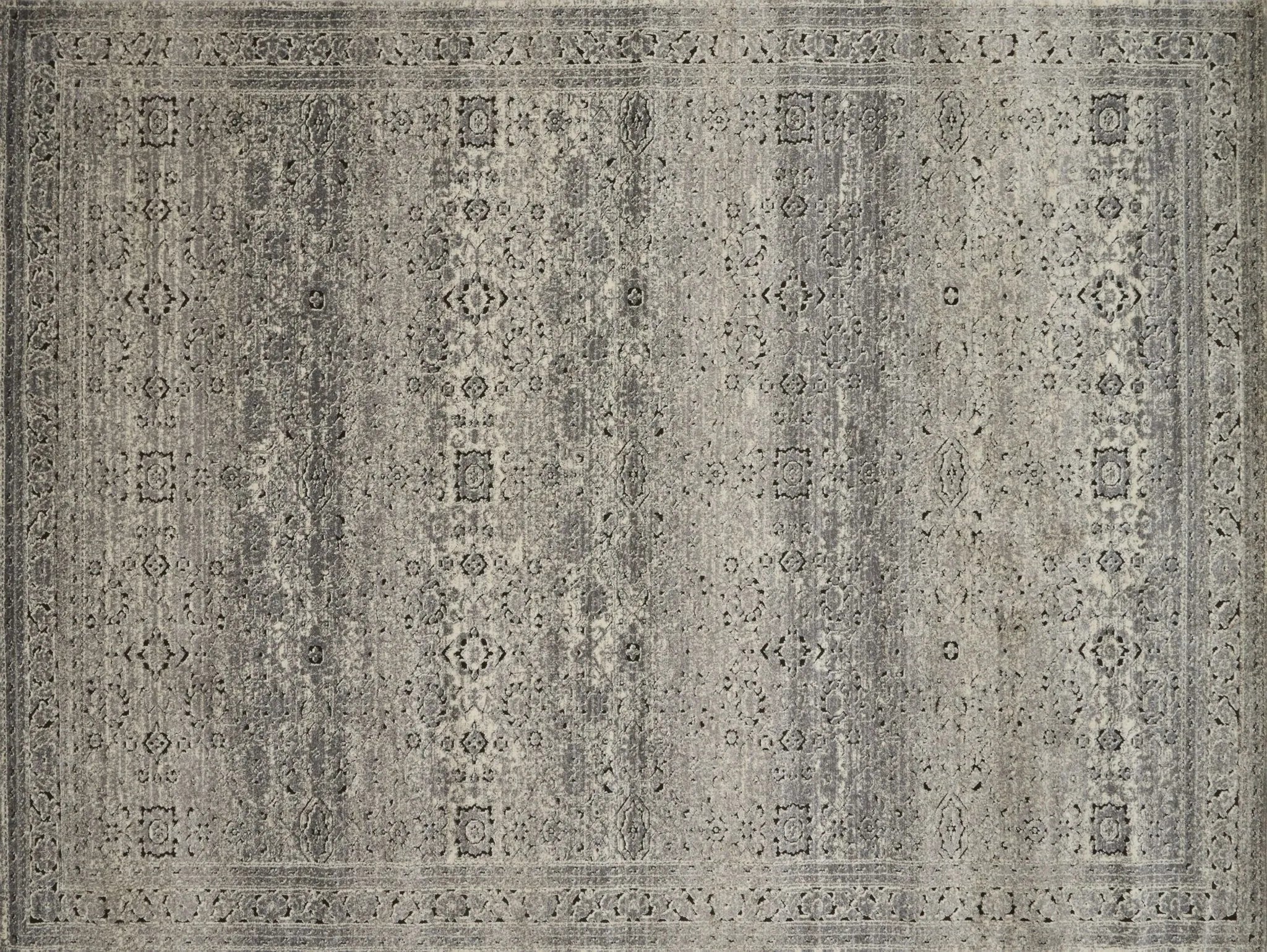 Millennium MV 02 Grey / Charcoal Rug - Baconco