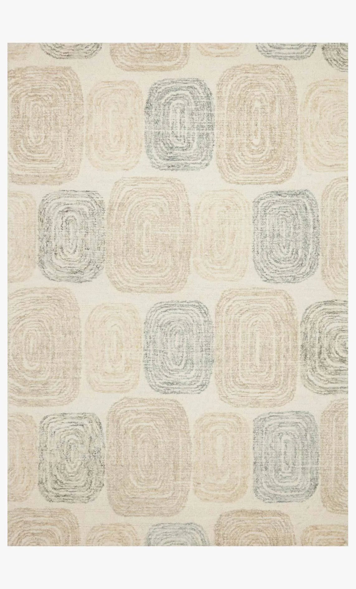 Milo Mlo-01 Teal/Neutral Rug - Baconco