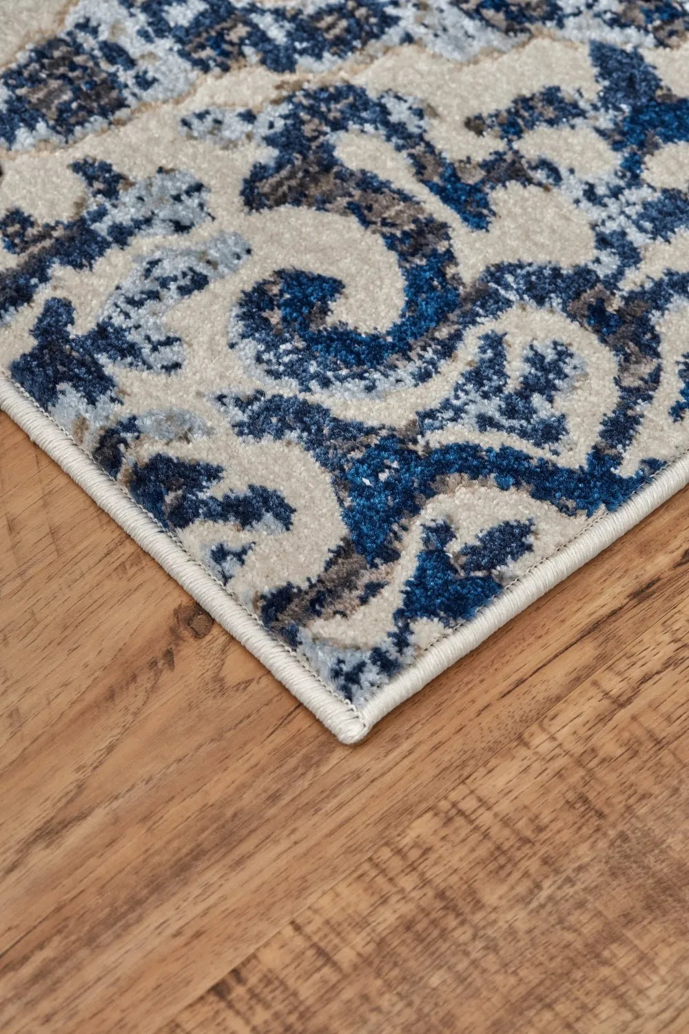 Milton 3466F Blue/Ivory Rug - Baconco