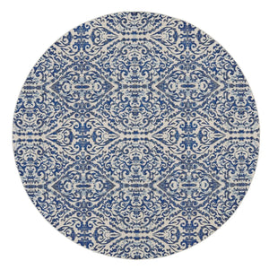 Milton 3466F Blue/Ivory Rug - Baconco